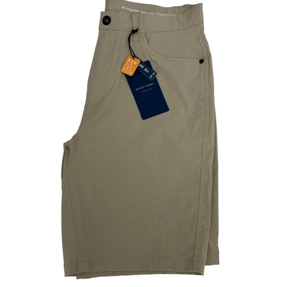 Desert Dunes Men's‎ Shorts Nylon Stretch UPF 35+ /Water Resistant,crockery Sz 32 - Picture 10 of 15